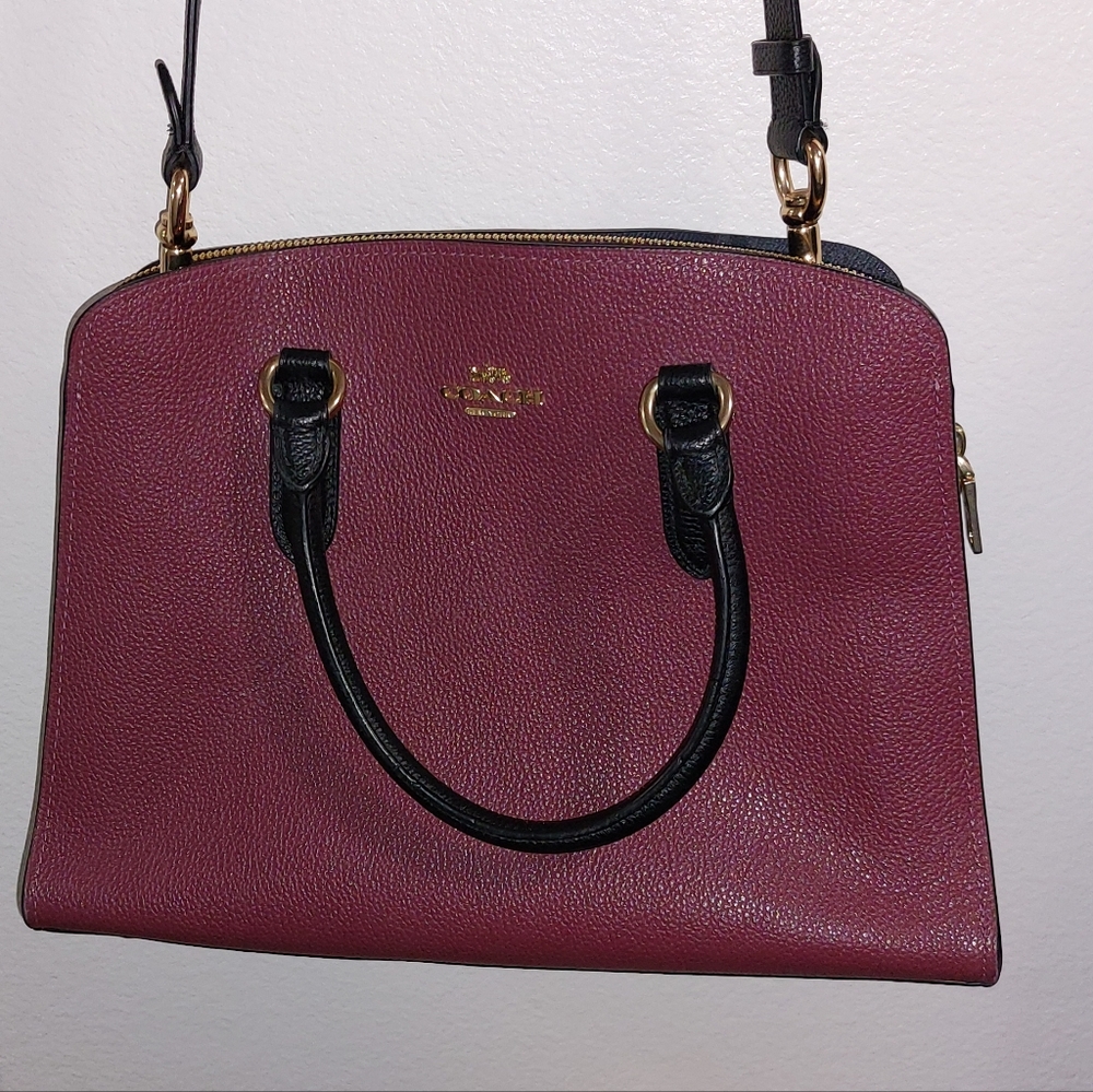 COPY - Coach purse maroon